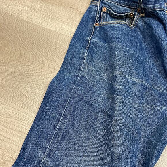 Vintage Y2K Levi's 501 Straight Leg Button Fly Jeans Men's 33x26 - Picture 10 of 11